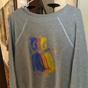 Wild fox lightweight short sweatshirt